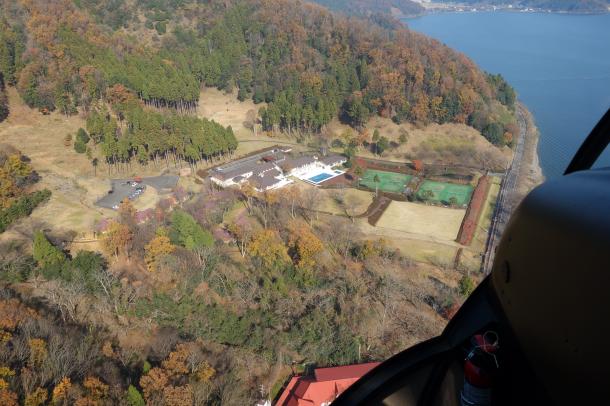 京都市内から奥琵琶湖の「ロテル・デュ・ラク」さんへ行ってきました。